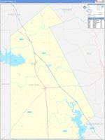 Live Oak, Tx Carrier Route Wall Map
